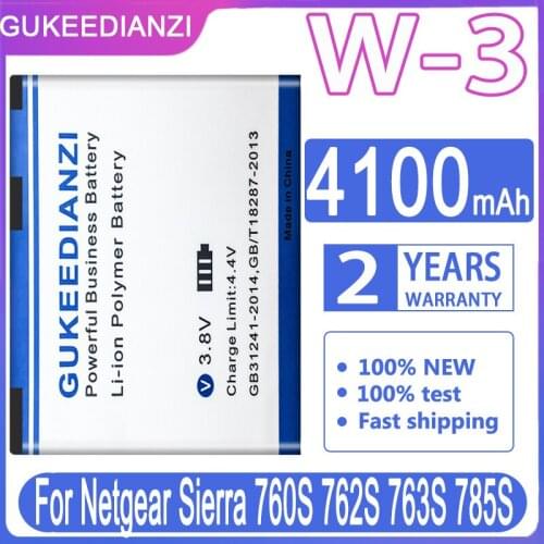 W3 For Netgear Sierra 760S 762S 763S 785S Battery Wireless Router Aircard W-3 3500mAh 3.7V Li-Ion Lithium Rechargeable Batteries