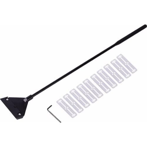 Aluminum Alloy Aquarium Fish Seaweed Tank Scratching Blade Aquatic Water Plant Grass Cleaning Multi-Tool Cleaner Kit
