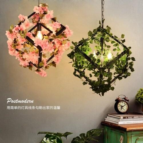 Industrial wind iron plant chandelier bar personalized bar restaurant retro chandelier coffee shop engineering lamps