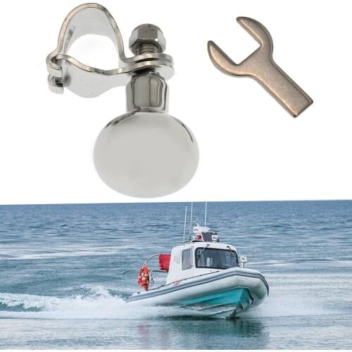 Steering Wheel Aid Knob Vehicle Boat Yacht Wheel Spinner Stainless Steel Power Handle Wrench for Boat Camper Tractor
