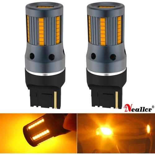 Led Canbus W21W 7440 T20 BA15S PY21W BAU15S P21W Turn Signal Light Bulbs On Cars Goods Diode Lamp For Smart Fortwo 451 450