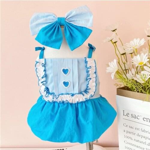 Pets Products Fashion Cute Clothes For French Bulldog Dress