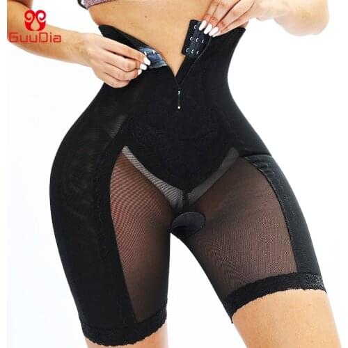 GUUDIA Butt Lifter Shorts Slimming Girdle High Waist Shaper Shorts Tummy Control Panties Waist Trainer Body Shaper Cinchers