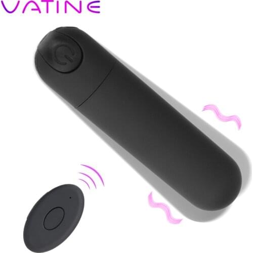 VATINE 10 Frequency USB Charge Powerful Bullet Vibrator Vaginal G Spot Clitoral Stimulator Female Masturbator Sex Toys for Women