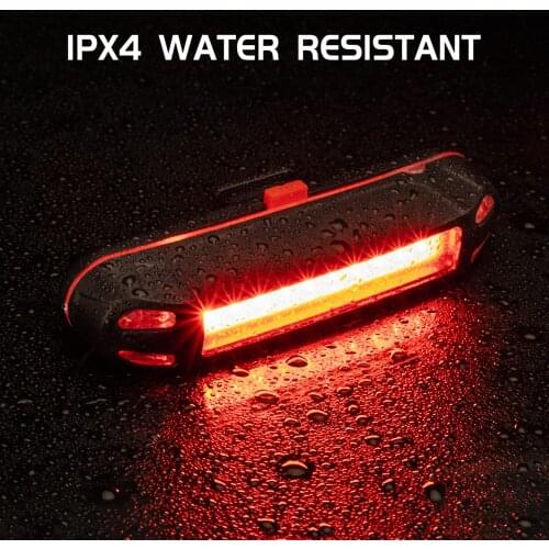 Bicycle Light Lighting Modes USB Charge Led Bike Rear Flash Rear Lights for Mountains Seatpost Waterproof Cycling Tail Taillight