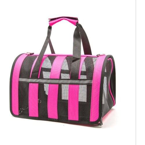 Breathble outdoor Dog Cat bags travel pet corduroy colorful cat carrier bag Colorful Handbag S/M Size Pet Bag pet carrier