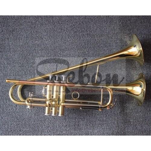 Weifang Rebon Double Bell Trumpet with Soft case