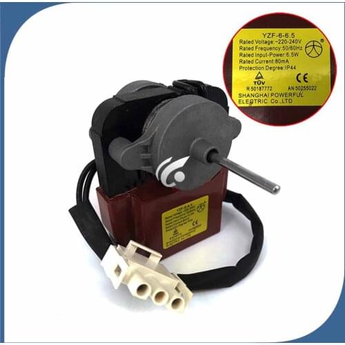 1pcs new good working for refrigerator freezer YZF-6-6.5 refrigerator Fan motor