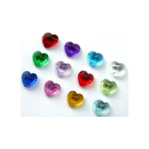 120PCS,240PCS,480PCS)/lot 12 Colors Heart 5mm Birthday Stones Floating Locket Charms Fit For Memory Locket