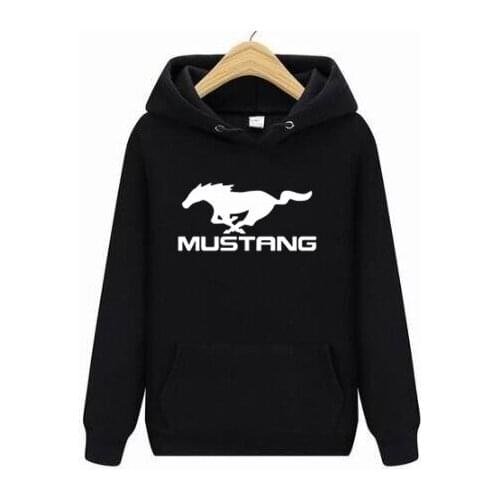 2021 Autumn Men Hoodies Jacket Ford Mustang Hoodies Winter Jacket Men Mustang 50 years Sweatshirts Plus Size hoodies S-4XL