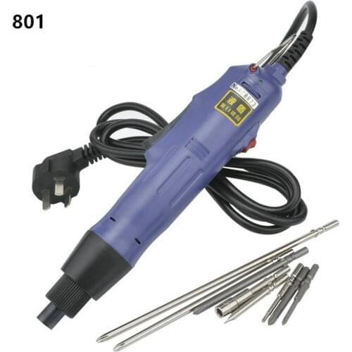 220V Electric Screwdriver Auto-stop 1.6-6.35mm Screws Screwdrivers Machine with Screw Bits
