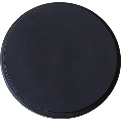 8 Inch Blue and Black Round Dumb Drum