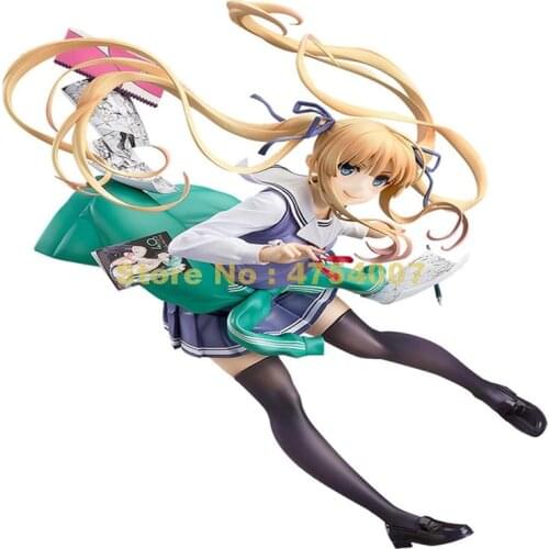 Anime how to raise a boring girlfriend saenai sodatekata sawamura comic pvc action figure doll 27cm Toy