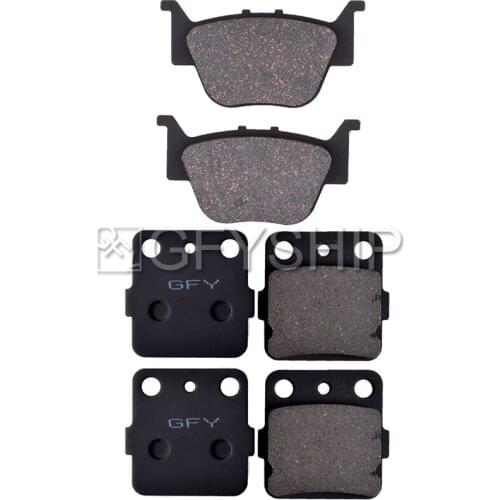 For HONDA TRX420 FA Fourtrax Rancher AT 2009 2010 2011 2012 2013 2014 TRX 420 Motorcycle Front Rear Brake Pads Brake Disks