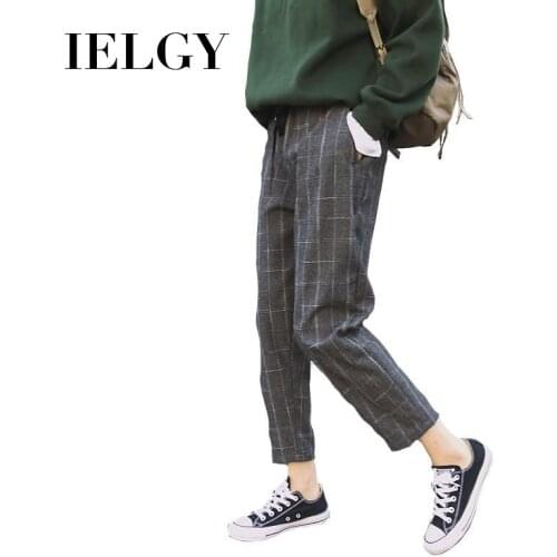 IELGY Women's Trousers Harem Pants