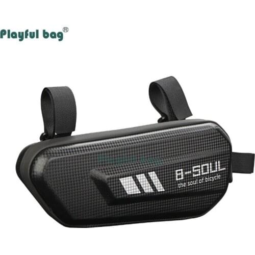Playful bag Bicycle bag hard shell triangle Rainproof storage bag outdoor Riding equipment Mountain Bicycle accessories BA02