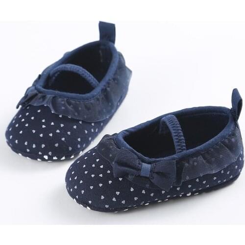 Lace Newborn Baby Girls Sweet Cute Solid Color Shoes Princess Shallow Ankle Sneakers Soft Crib Shoes Ins