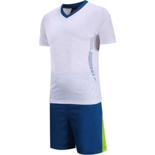 Men Boys Family Soccer Jersey Breathable Quick Dry Anti Sweat Customized Diy Name Numer Football Twins Suits Student Training