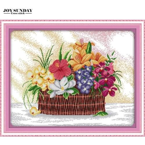 Blossoms scent the air cross stitch kit 14ct 11ct counted printed stitch cross embroidery needlework diy dmc new year home decor