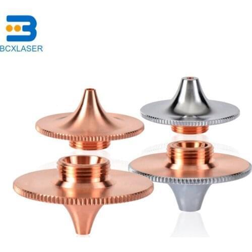 Single/Double layer Chrome Plating Lasermech laser nozzle for Laser equipment spare parts