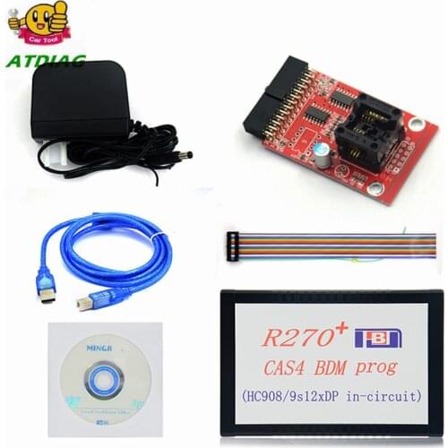 Original R270+ V1.20 Auto CAS4 BDM Programmer R270 CAS4 BDM Programmer Professional for bmw key prog