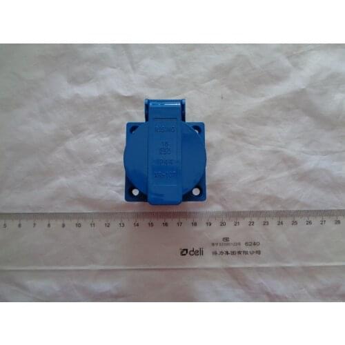 16A 250V Europe Type Socket,2KW Generator Receptacle,5KW Generator Socket,152F 168F 188F 190F Generator Socket
