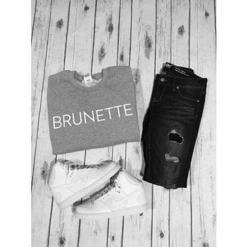 Skuggnas Brunette Blonde Unisex Sweatshirt Women Long Sleeve Moletom Do Tumblr Hoodie Jumper grunge harajuku aesthetic Tops