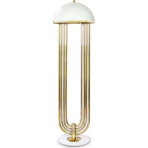 Modern Luxury Floor Lamps Black White Metal Floor Lights For Living Room Bedroom Kitchen Decoration Home Floor Lamps FA047