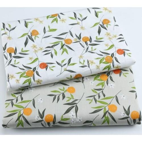 Cloth Fabric 160cm X 50cm Fruit Printing Fabric Twill Pure Cotton Cloth, Can Make Bedding Lining Baby 190g/m Fabric Plain