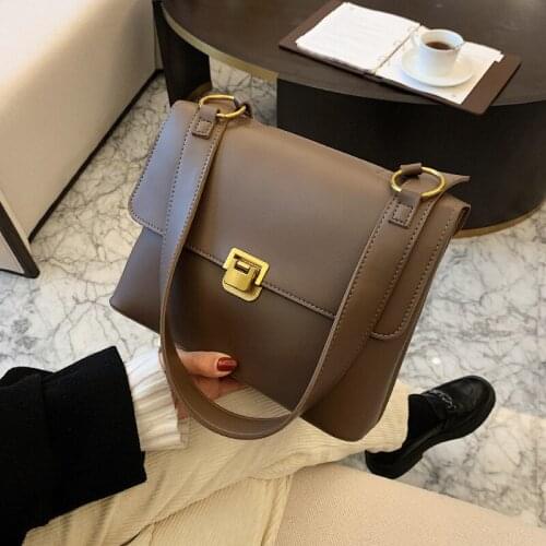 Women Casual Retro Shoulder Bags Handbags Pu Leather Crossbody Messenger Bag