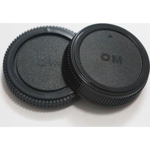 1pair camera Body cap + Rear Lens Cap L-R5 for Olympus OM4/3 OM43 OM 4/3 43 E620 E520 E510 E500 E5