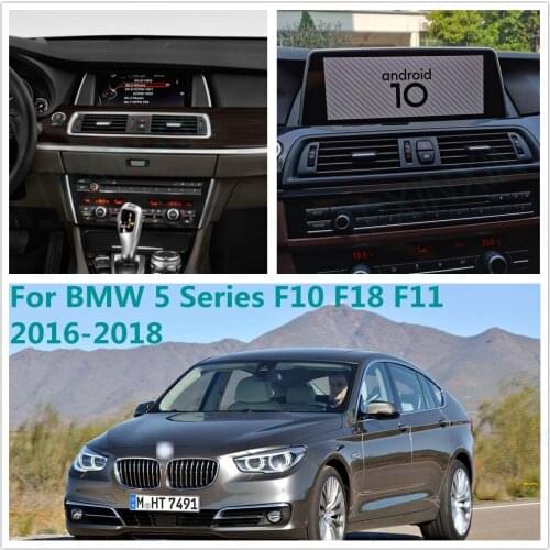 For BMW 5 Series F10 F18 F11 2016+ Android 10 Car Stereo Car Radio with Screen Radio Player Car GPS Navigation Head Unit Carplay