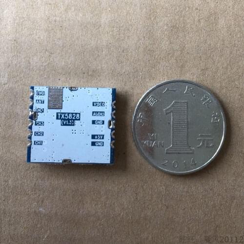 Fast Free Ship TX5828 small size 5.8G 600mw wireless Figure launch module FPV aerial photo AV transmission module