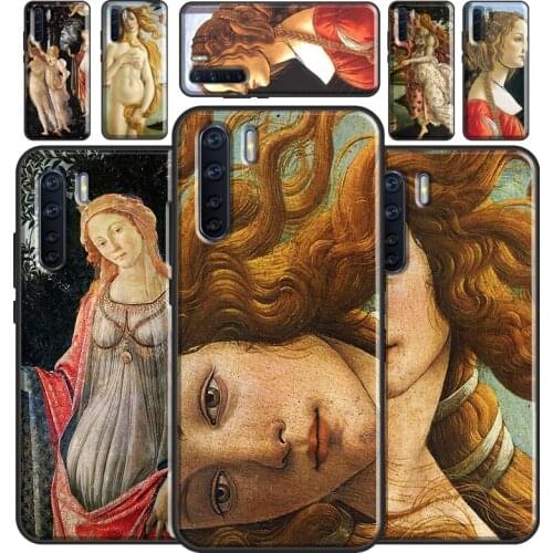 Sandro botticelli Renaissance Art Painting Case For OPPO Reno2 Z Find X3 Pro A3S A5S A15 A52 A72 A83 A91 A93 A5 A9 A31 A53 2020