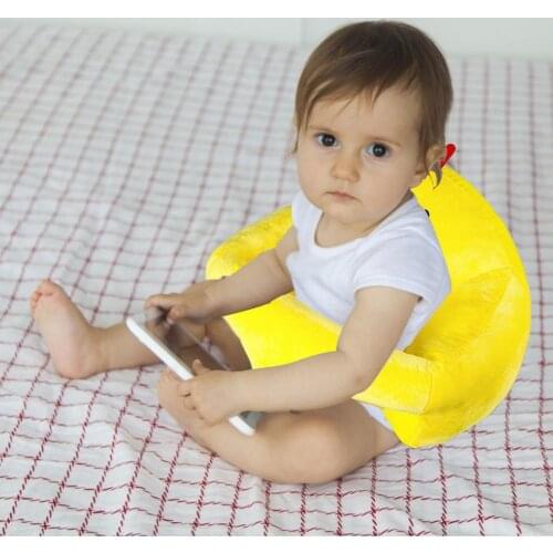 Infant Baby Support Seats Comfy Plush Portable Sofa Chair For Learning To Sit Up Cotton Feeding Seat Cute Animals Kids