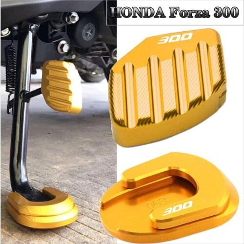For HONDA FORZA 125 250 300 FORZA300 FORZA125 Forza250 2018 2019 Motorcycle Kickstand Side Stand Enlarger Column Auxiliary Seat