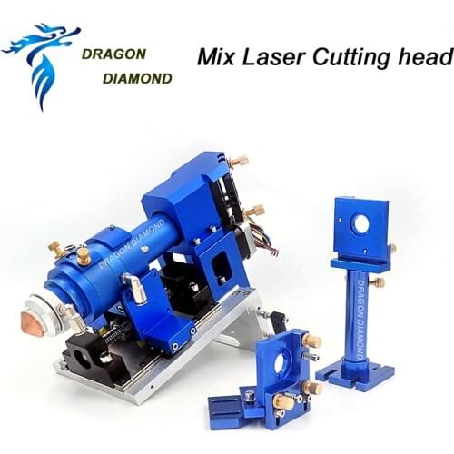 500W CO2 Laser Cutting Metal Machine Head and Non-metal Mixed Cut head Motor And Driver for Laser Cutting Machine Laser Tools