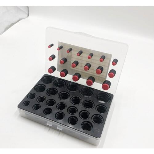 Square O-ring box For KATO Excavator 42 size=666 Pcs HD700 HD820 HD1023 NBR90 O Ring kit Assortment