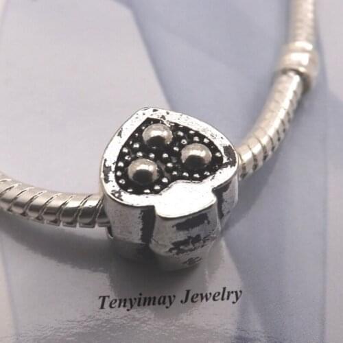 Small Tree Shape Antique Alloy Beads European Charm Beads For Snake Chain Bracelet LB842