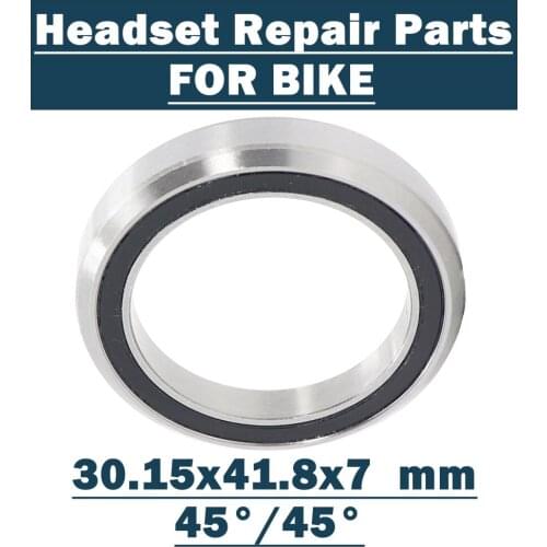 MH-P08H7 Bearing 30.15*41.8*7 mm 45/45 ( 1 PC ) Balls Bicycle 1-1/8 Inch Headset Repair Parts Ball Bearings
