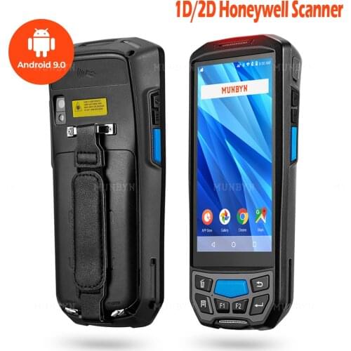 MUNBYN Rugged PDA Android 8.1 Handheld POS Data Terminal 5 inch 1D 2D Barcode ScannerWireless Barcode reader Data collector