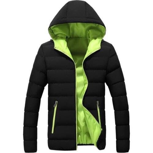 Mens Cotton Winter 2020 New Trendy Jacket Thickening