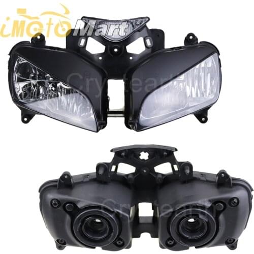 Motorcycle Front Headlight Head Light Lamp Headlamp Assembly Housing Case Kit For Honda CBR1000RR CBR 1000RR 2004-2007 2005 2006