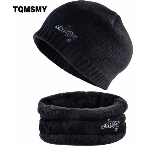 TQMSMY Grid Style Winter Knitted Hat Men Beanies Hats Women Scarf Caps Mask Gorras Unisex Women Skullies Beanies Hats Men TMC113