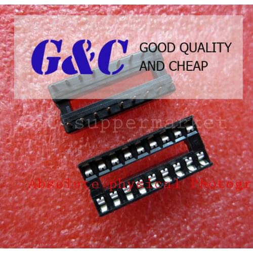10PCS 18-Pin DIL DIP IC Socket PCB Mount Connector NEW GOOD QUALITY diy electronics