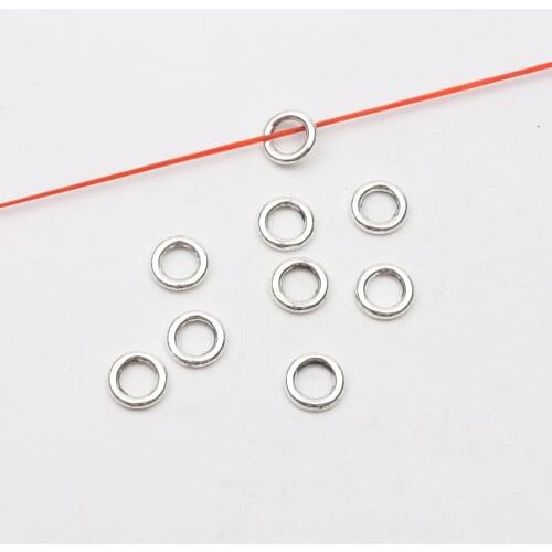 10pcs Antique Silver Round OT Clasps Hook Connector For Jewelry Making Supplies Bracelet Chains Necklace Hand Made Wholesale DIY