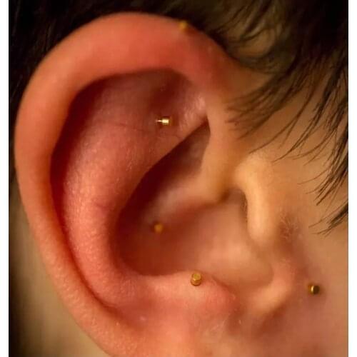 Blessfun 100pcs/box sterile acupunture needle for single use Acupuncture Needle ear acupuncture needles