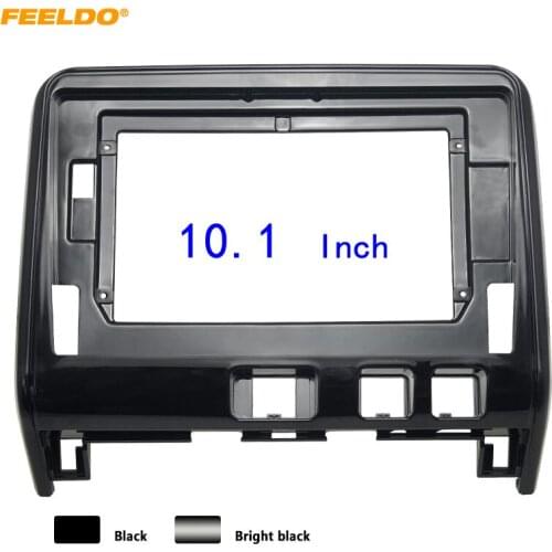 FEELDO Car Stereo 10.1 Inch Big Screen Fascia Frame Adapter For Nissan Serena C27 2Din Dash Audio Fitting Panel Frame Kit #4143