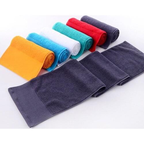 Cotton Plus Lengthened Sports Towel Marathon Yoga Outdoor Running Gym Wipe Sweat Towel
