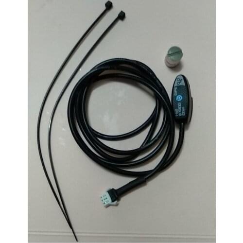 Electric vehicle speed kit speed sensor bicycle speed detection sensor Ebike rim speed sensor black